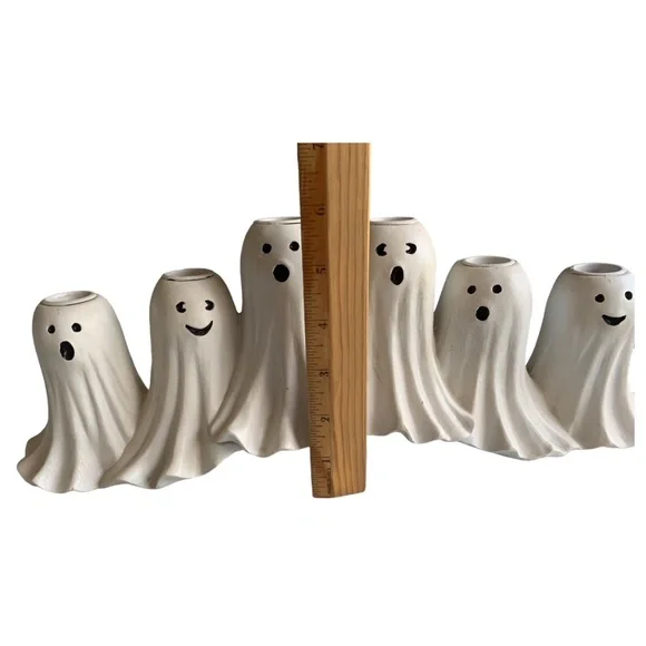 cheap price wholesale Halloween Floating Happy Ghosts Candelabra Candle